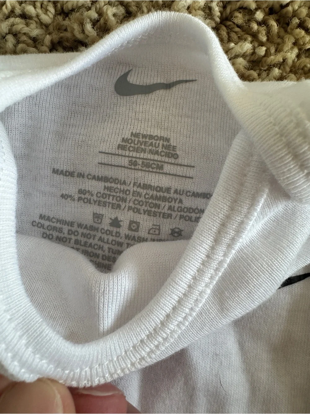 Nike & GERBER NEVER WORN Newborn Onesie Bundle